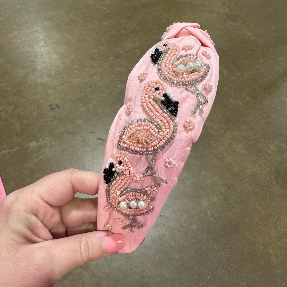 Flamingo Headband - Small Defect